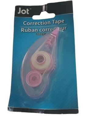 JOT correction tape pink new 14.8 ft (4.5m)